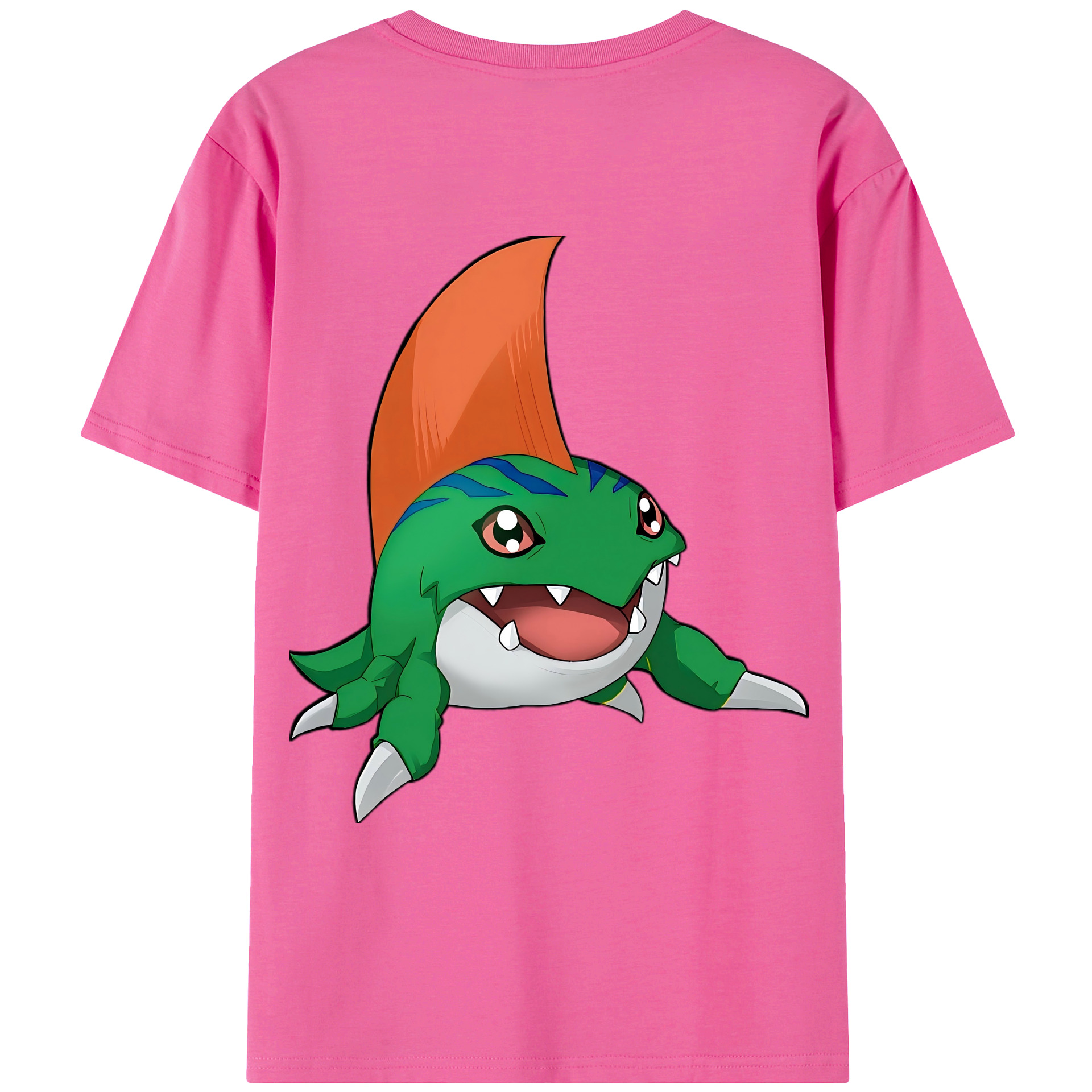 （画像用） Digimon デジタルモンスター/デジモン レディース半袖Tシャツ(バックプリント)